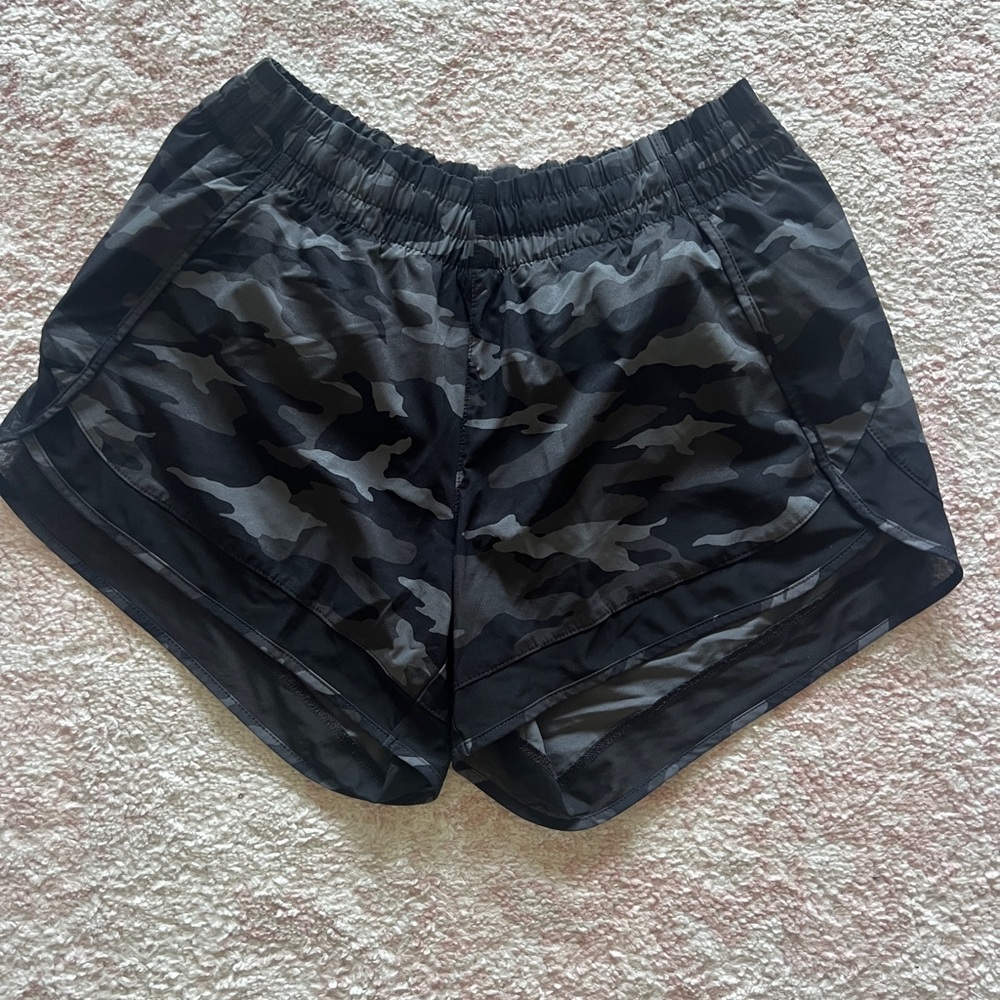 Athleta Black Athletic Shorts Lightweight Relaxed Fit